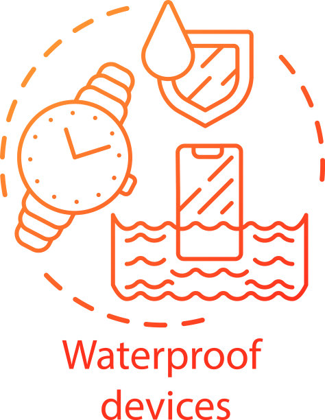 水亲电子概念图标水图片下载