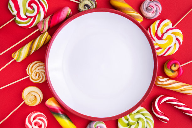 时间放弃甜食，空盘子图片下载