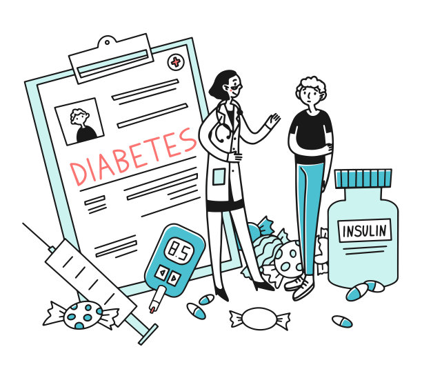 糖尿病病人的诊断图片下载