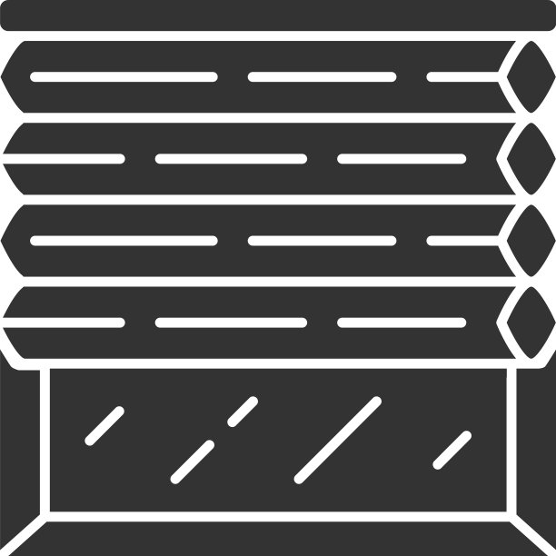 蜂窝阴影字形图标窗户百叶窗房间图片下载