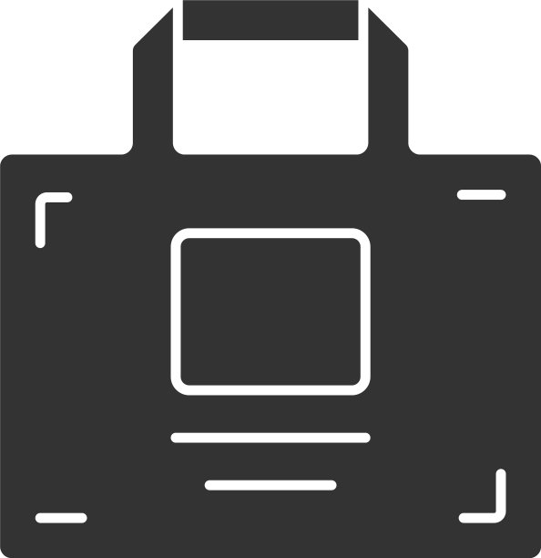 包购物袋字形图标手提包图片下载