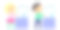可爱的孩子要用肥皂洗手。女孩和男孩微笑着洗手。预防病毒和感染。卫生的概念。卡通插图孤立的白色在一个平坦的风格。图片下载