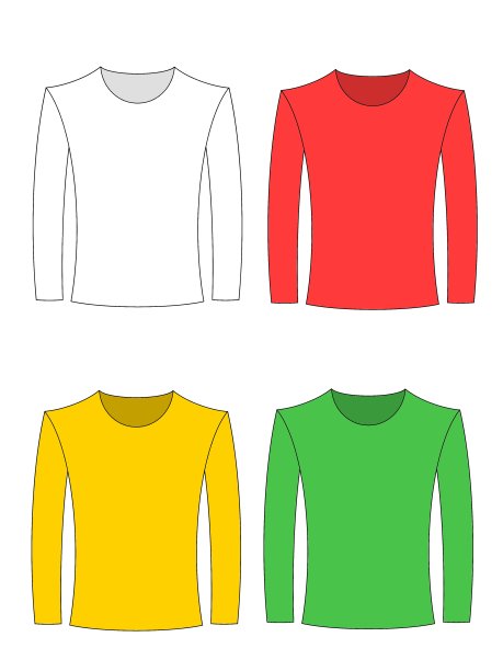 长t恤图片下载