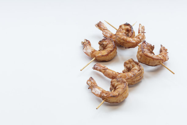 新鲜的烤虾图片下载