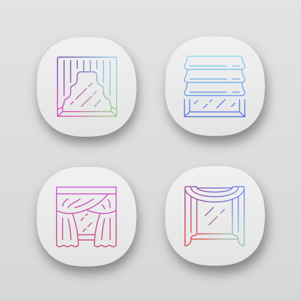 窗帘应用图标设置罗马阴影swaags图片下载