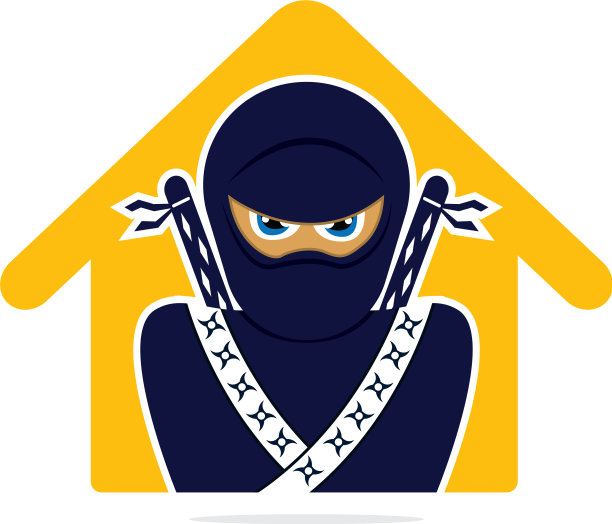 忍者屋标志设计图片下载