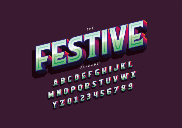 程式化的字母图片下载