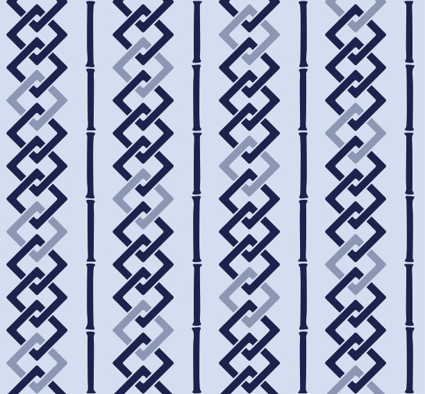 日本方形钻石链矢量无缝模式图片下载