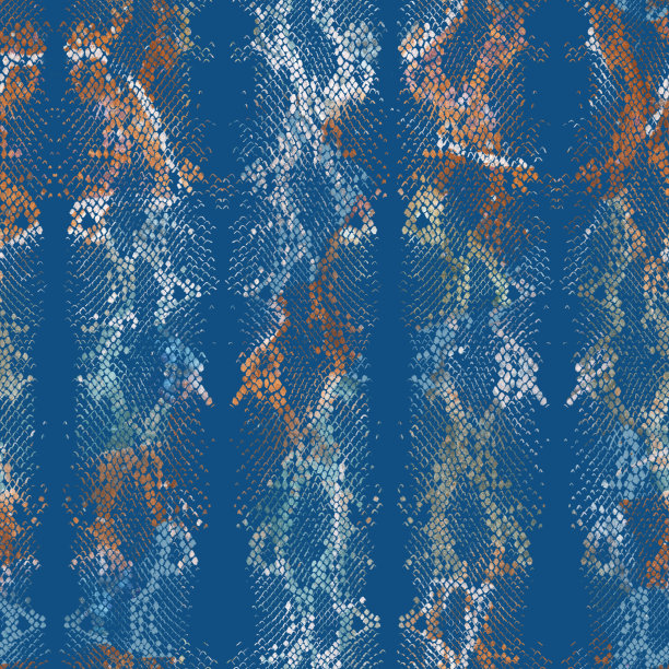 装饰动物蛇皮纹理无缝图案。抽象几何形状背景图片下载