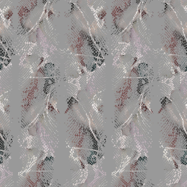 装饰动物蛇皮纹理无缝图案。抽象几何形状背景图片下载