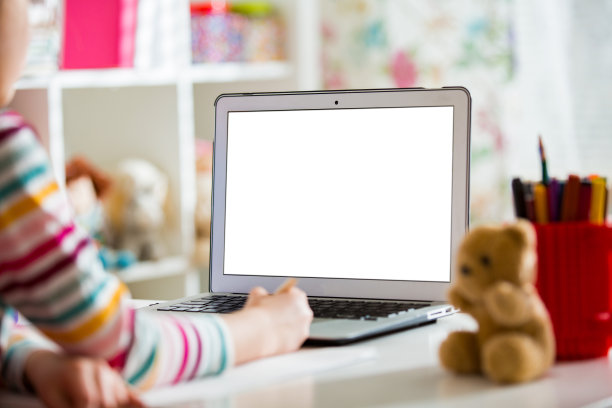 在线教育和电子学习的概念。图片下载