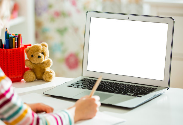 在线教育和电子学习的概念。图片下载