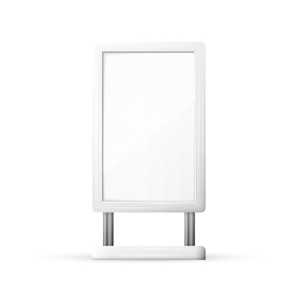 空白户外广告牌与地方的信息图片下载