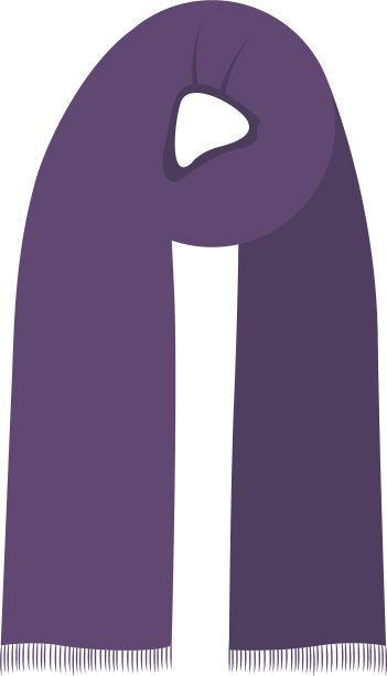 孤立的围巾图片图片下载