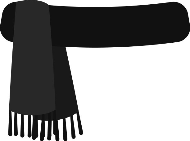 孤立的围巾图片图片下载