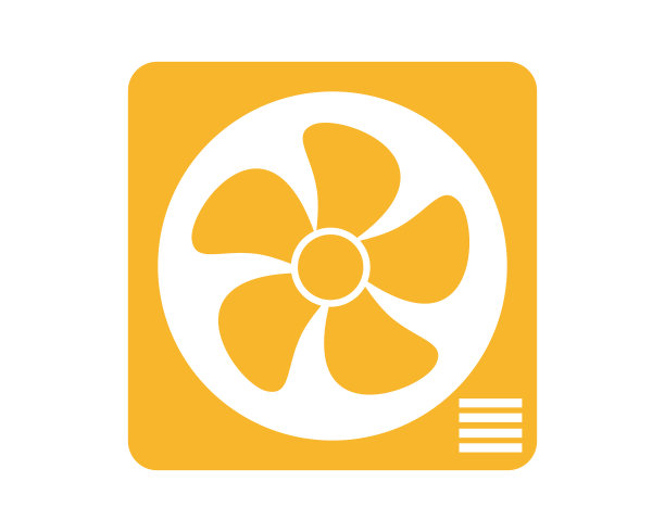 一个通风风机矢量图，厨房通风风机图片下载