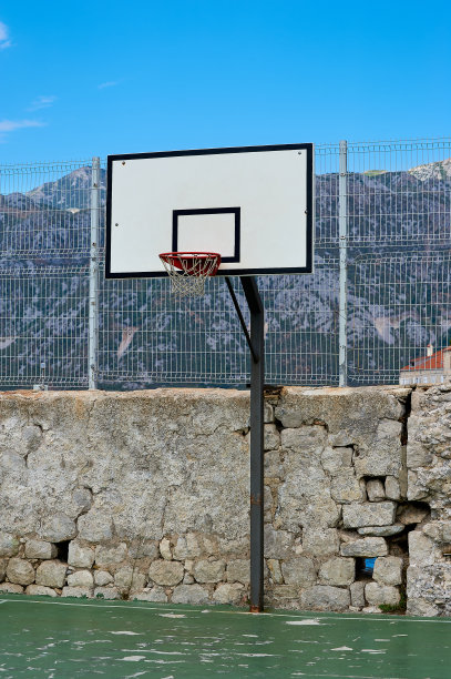 体育碎片城市球场-篮筐篮盾图片下载