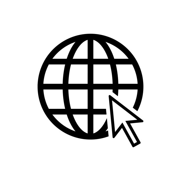 热门网站图标扁平矢量模板设计图片下载
