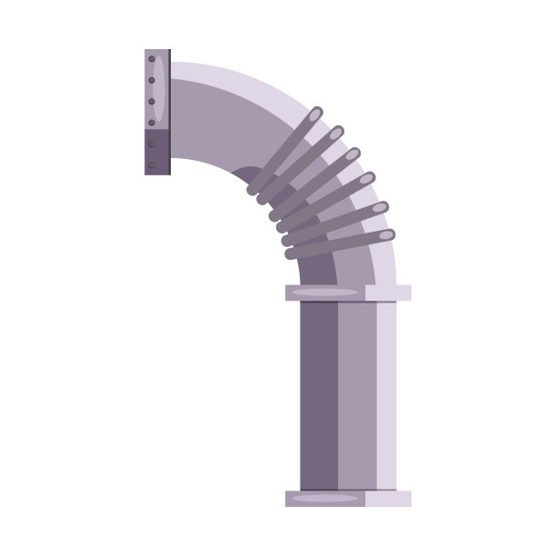 钢制大型水管示意图图片下载