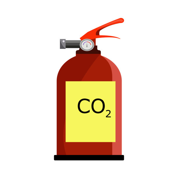 大红色灭火器插图图片下载