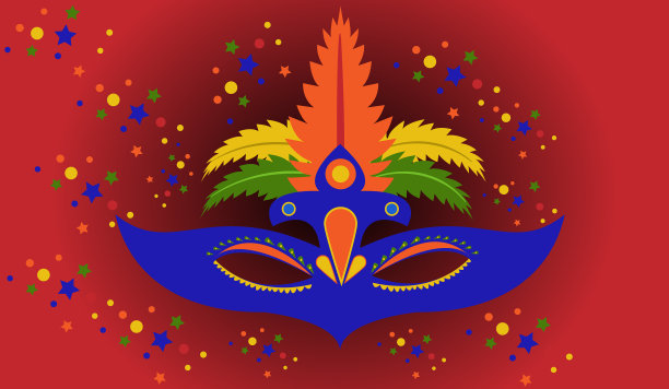 狂欢节面具图片下载