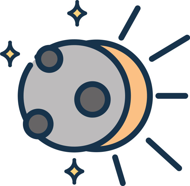 日蚀现象天文学和太空图片下载