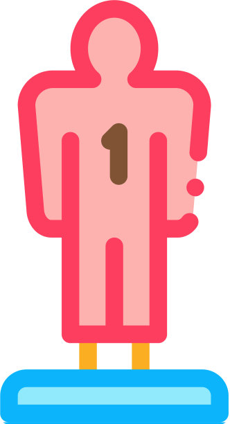 玩家雕像图标轮廓图片下载