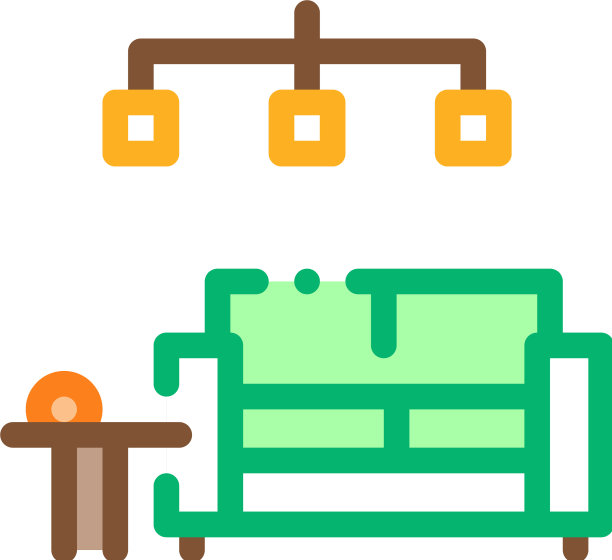 客厅图标轮廓图片下载