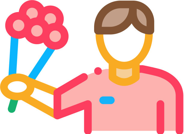 快递送花图标提纲图片下载