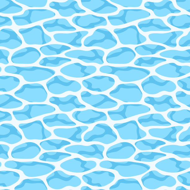 水面无缝图案背景图片下载
