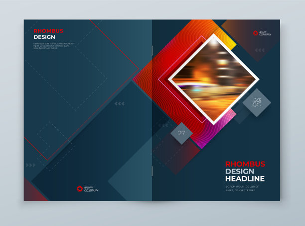 公司宣传册封面背景设计图片下载