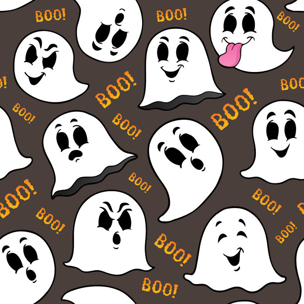 无缝背景与幽灵2图片下载