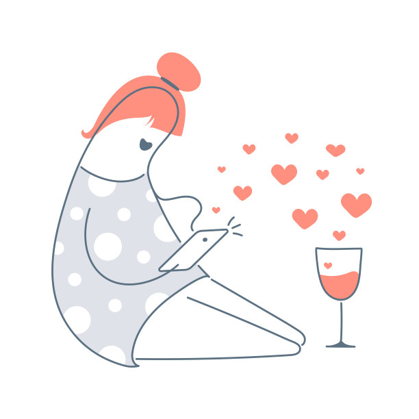 社交媒体影响者的工作矢量图片下载