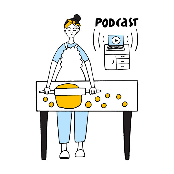 播客概念播客和多任务处理图片下载