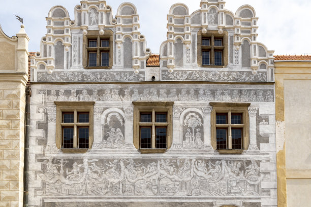 捷克共和国斯拉沃尼斯市图片下载