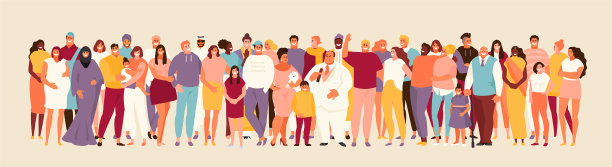 多元文化和多种族社会图片下载