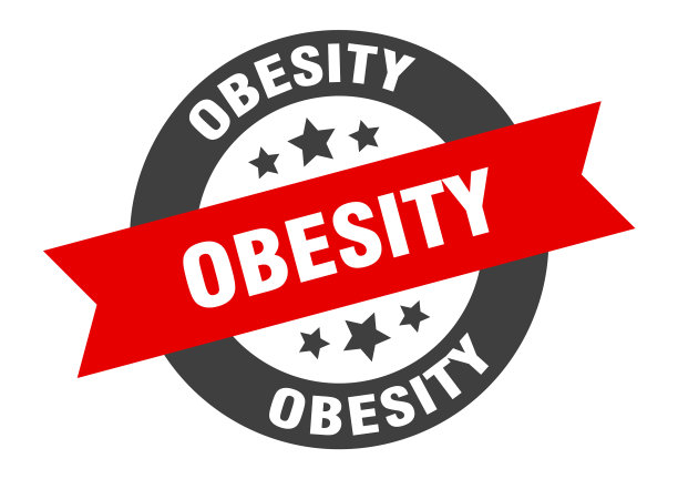 肥胖标志肥胖圆丝带肥胖贴纸图片下载