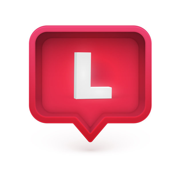 3D字符在一个语音气泡，矢量插图图片下载