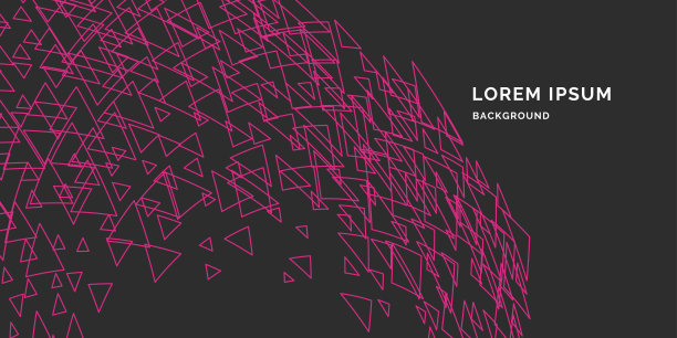 抽象的几何背景。体育海报与几何图形。图片下载