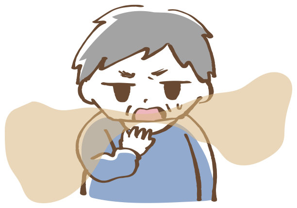 口臭祖父插图图片下载