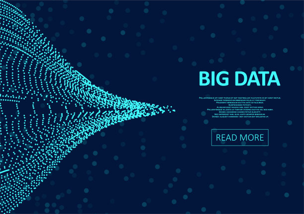 抽象虚拟数字流图片下载