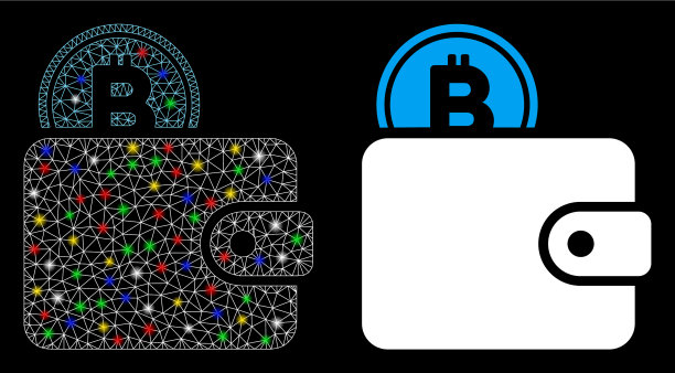 发光网比特币钱包图标与图片下载