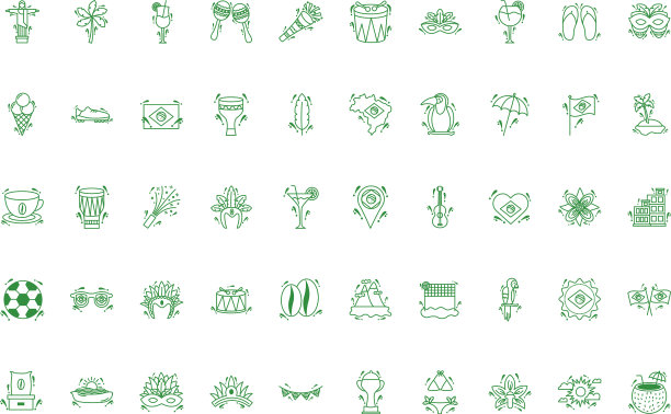 捆绑巴西图标图片下载