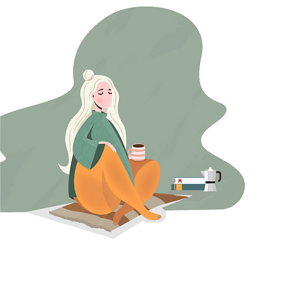 喝咖啡的时间图片下载