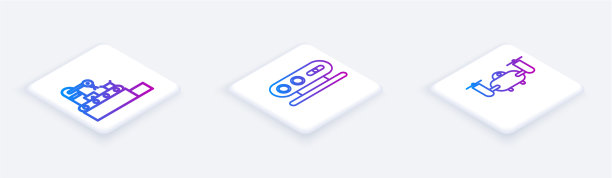 工厂输送带系统设置等距线图片下载