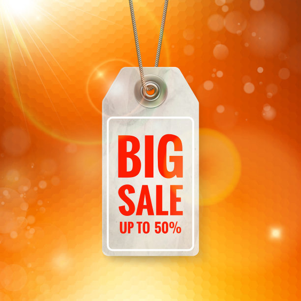 秋季季节性销售标签。每股收益10图片下载