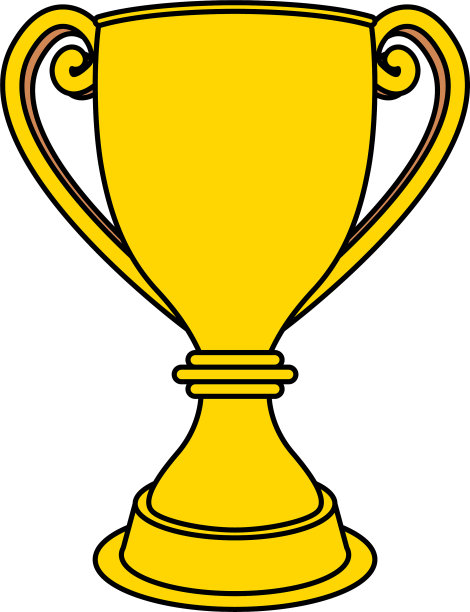 奖杯奖杯奖孤立图标图片下载