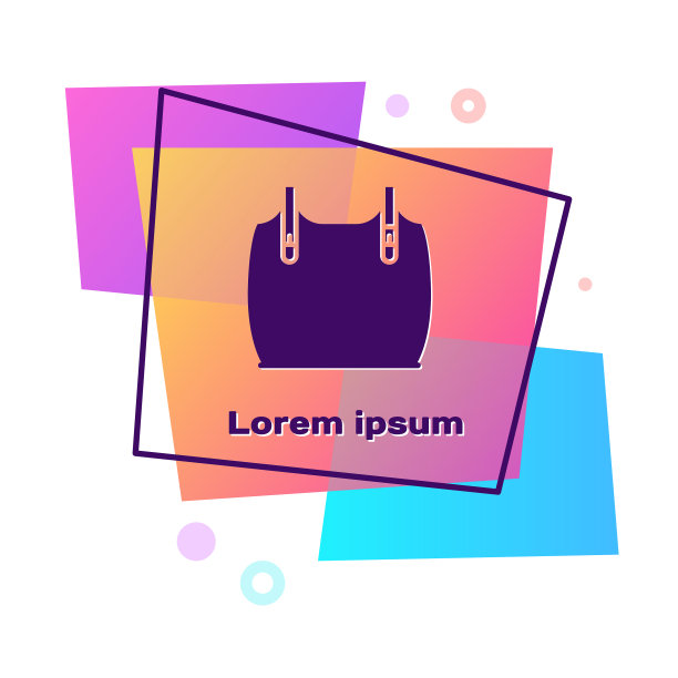 紫色防弹衣图标孤立在白色图片下载