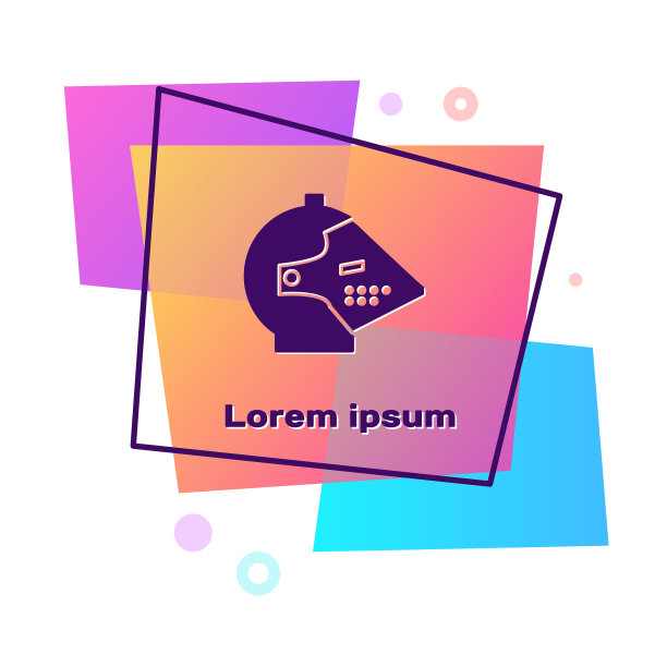 中世纪用来保护头部的紫色铁头盔图片下载