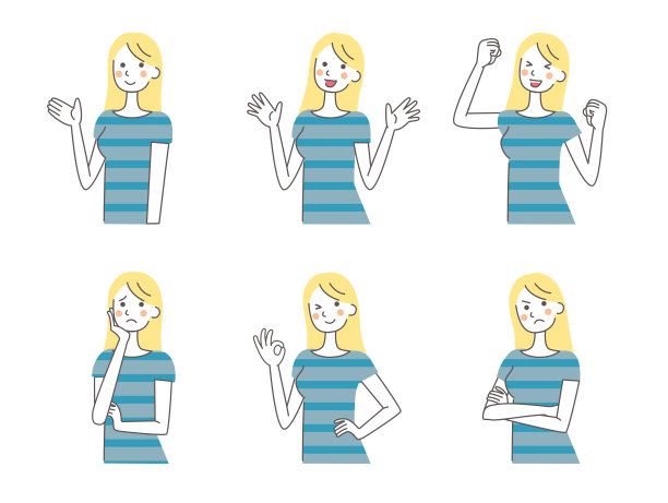 女性年轻姿势图片下载